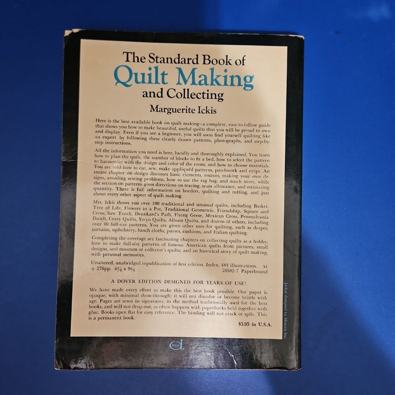 The Standard Book of Quilt Making and Collecting