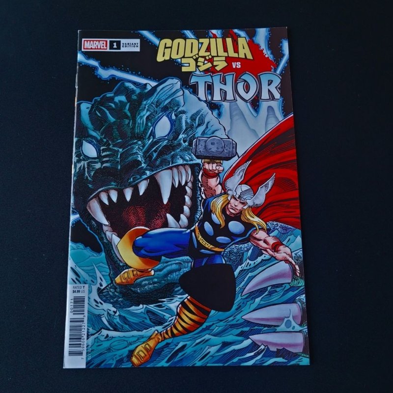Godzilla VS Thor #1