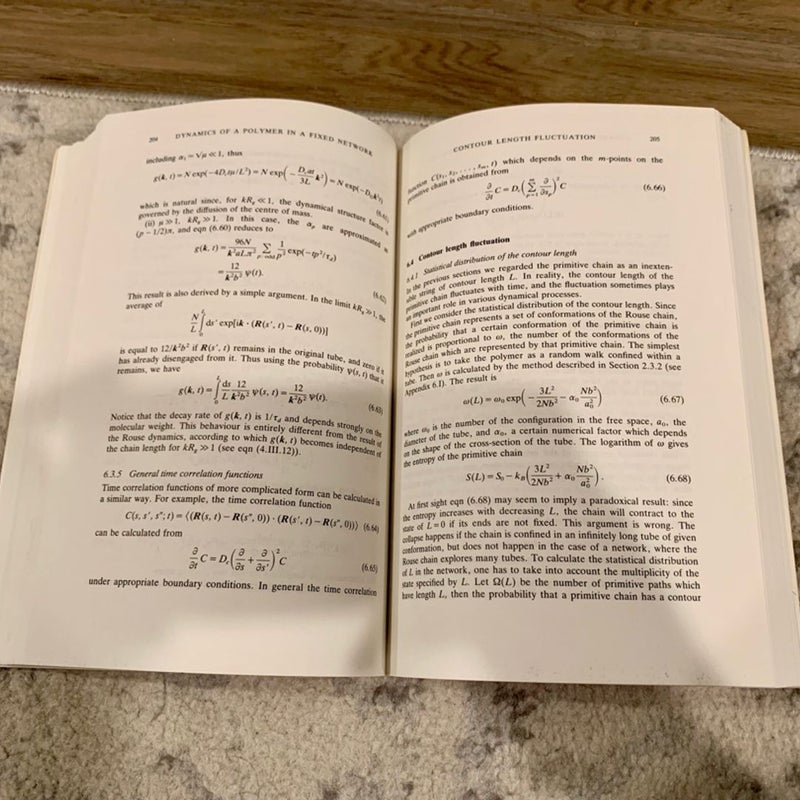 The Theory of Polymer Dynamics