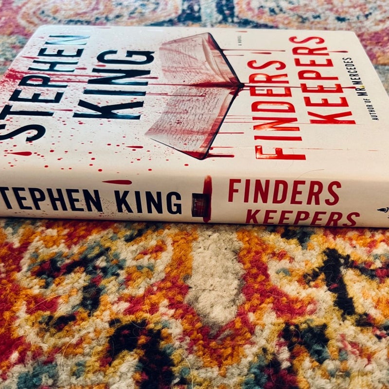 Stephen King Finders Keepers Hardcover First Edition 2015