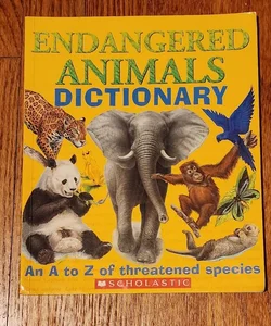 Endangered Animals Dictionary 