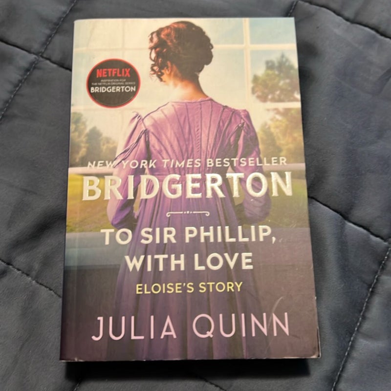 To Sir Phillip, with Love