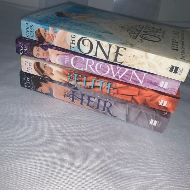 Lot of 4 A Selection Series First Published In The USA by Harperteens Kiera Cass