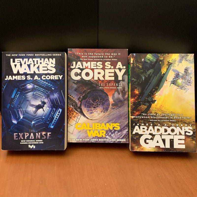 The Expanse 1-3: Leviathan Wakes, Caliban’s War, Abaddon’s Gate