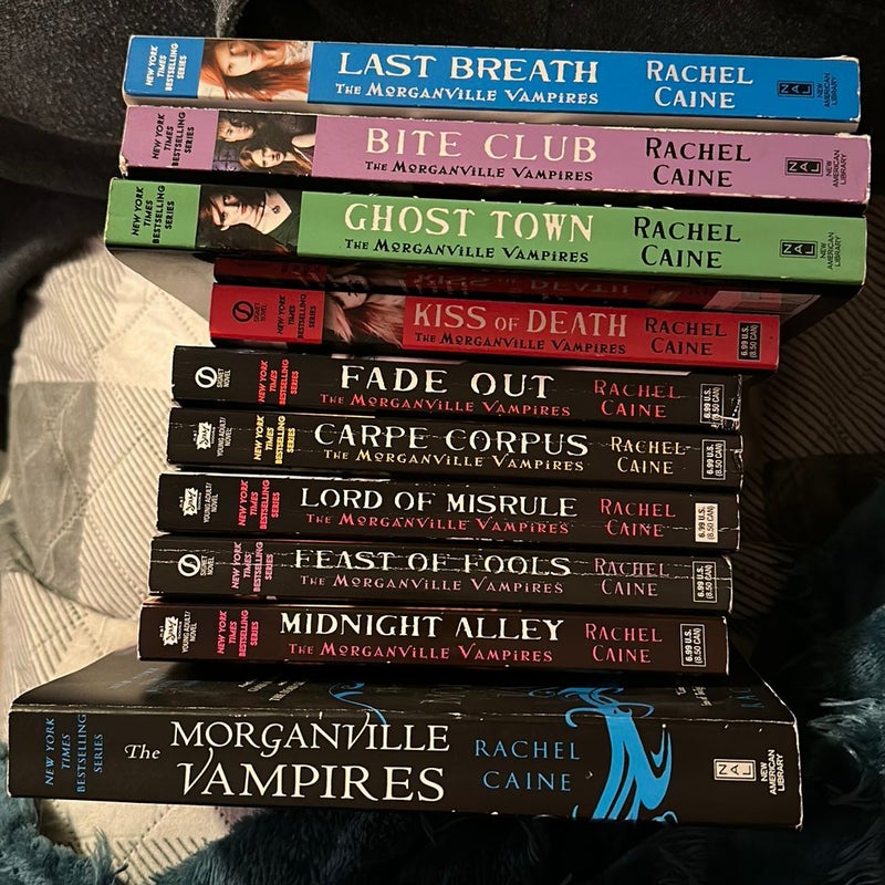 The Morganville Vampires series Books 1-11
