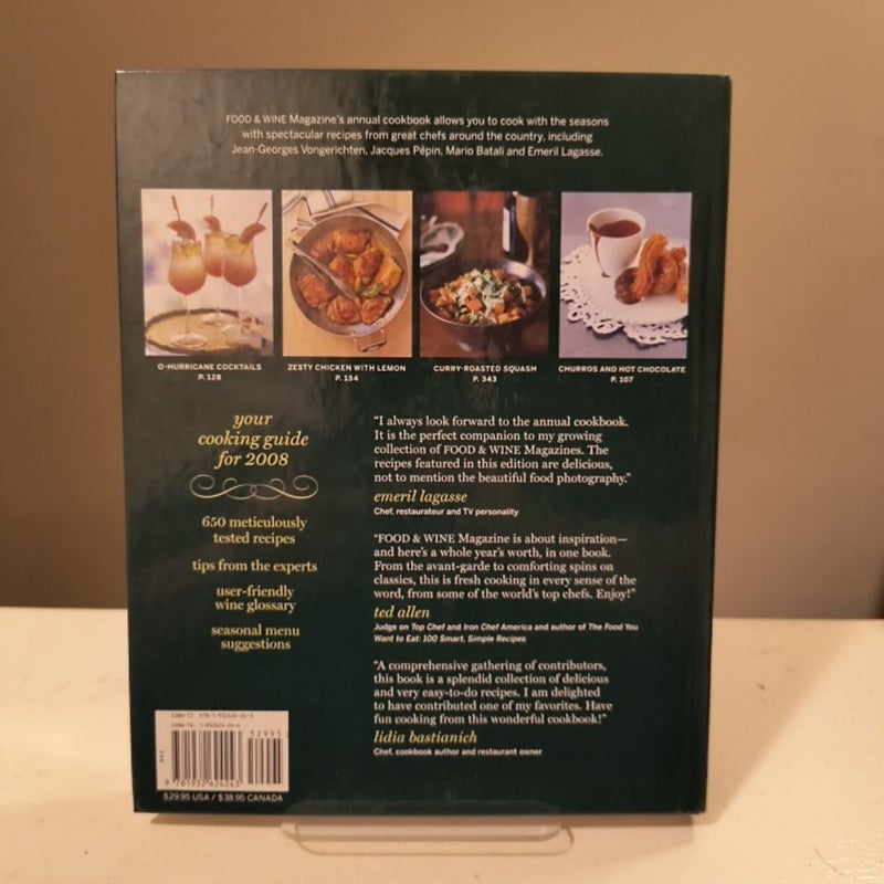 Food and Wine Annual Cookbook