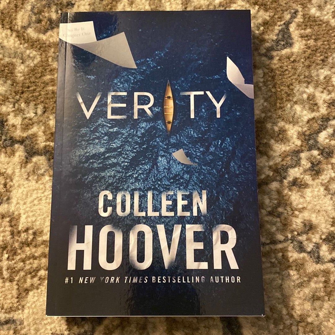 Verity A Novel by Colleen Hoover (2018, Paperback) 9781791392796