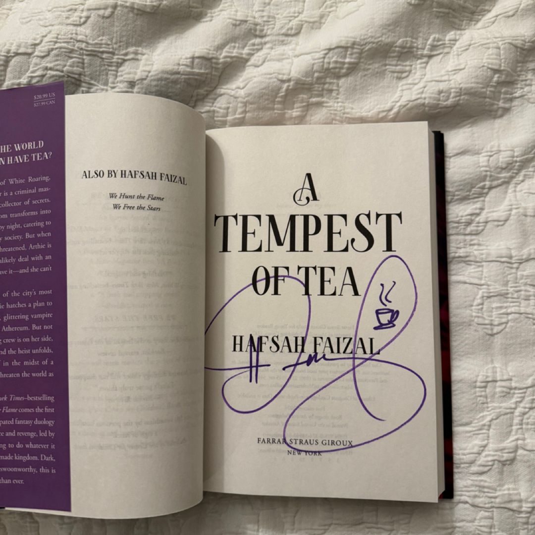 A Tempest of Tea - SIGNED COPY