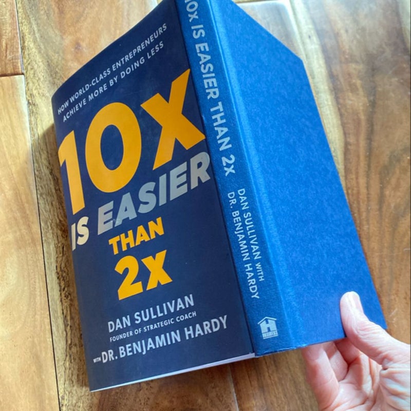 10x Is Easier Than 2x