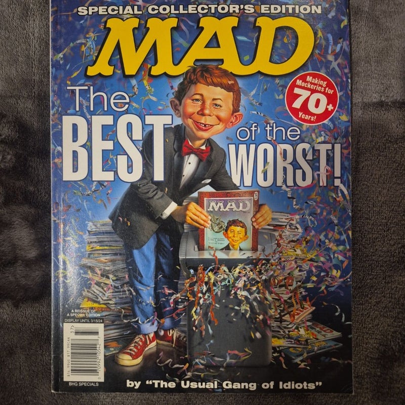 6 Mad Magazines