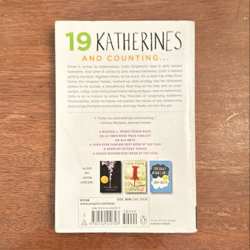 An Abundance of Katherines