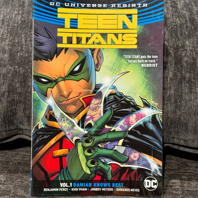 Teen Titans Vol. 1: Damian Knows Best (Rebirth)