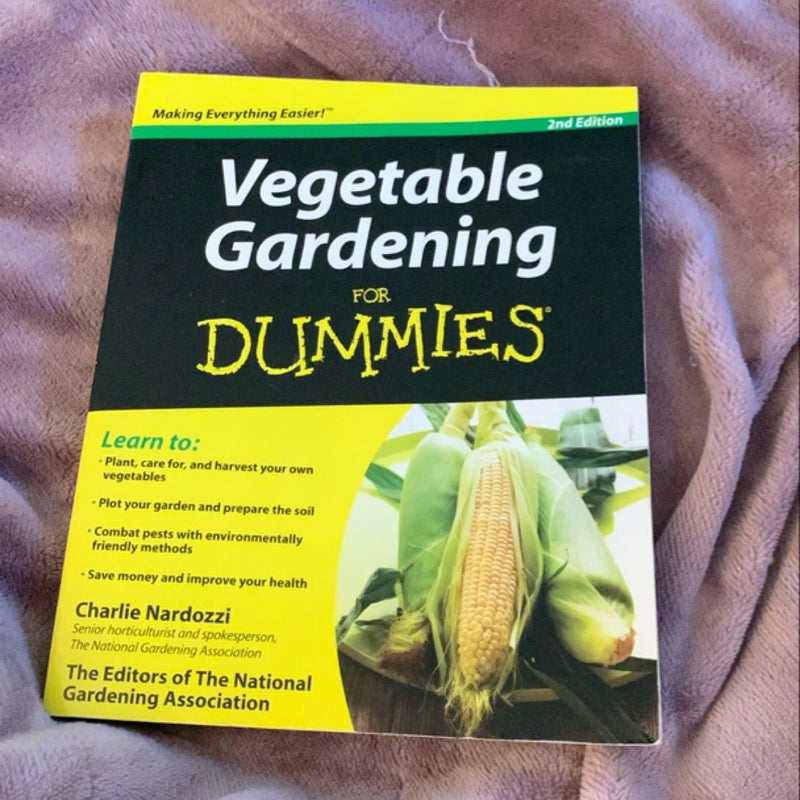 Vegetable Gardening for Dummies