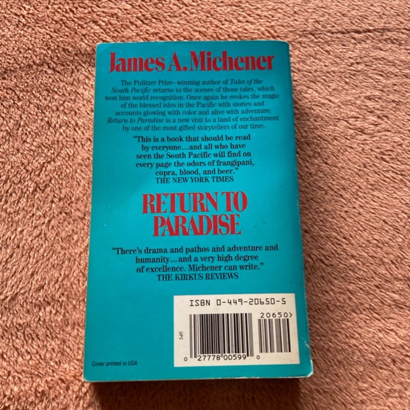 Return to Paradise
