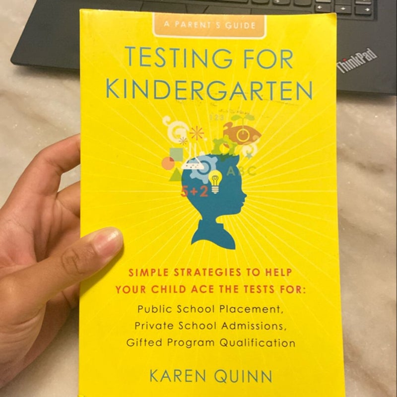 Testing for Kindergarten