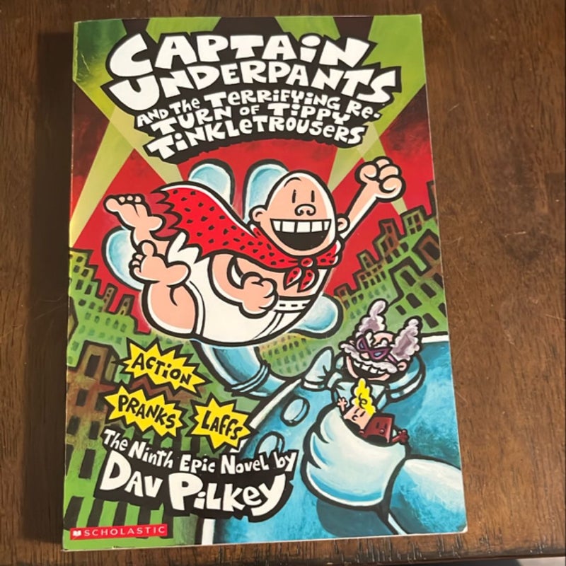 Captain Underpants and the Terrifying Return of Tippy Tinkletrousers