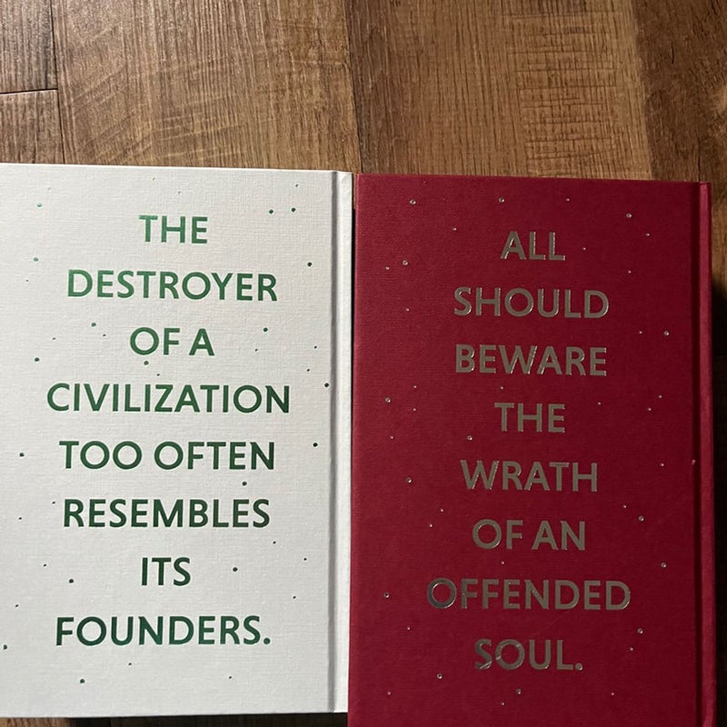 Fairyloot Iron Gold & Dark Age 