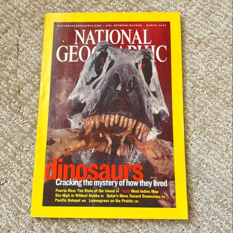 National Geographic March 2003