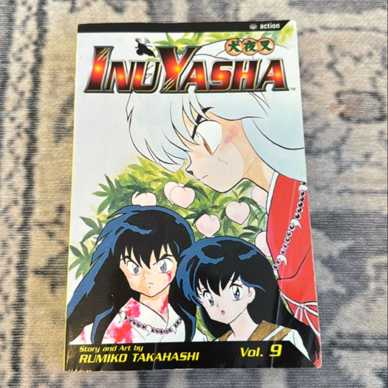 Inuyasha, Vol. 3, 9, 21 & 23 manga lot