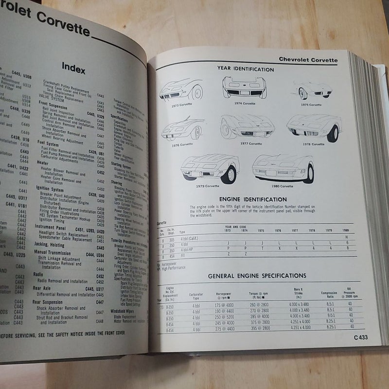 Chilton's Auto Repair Manual 1980