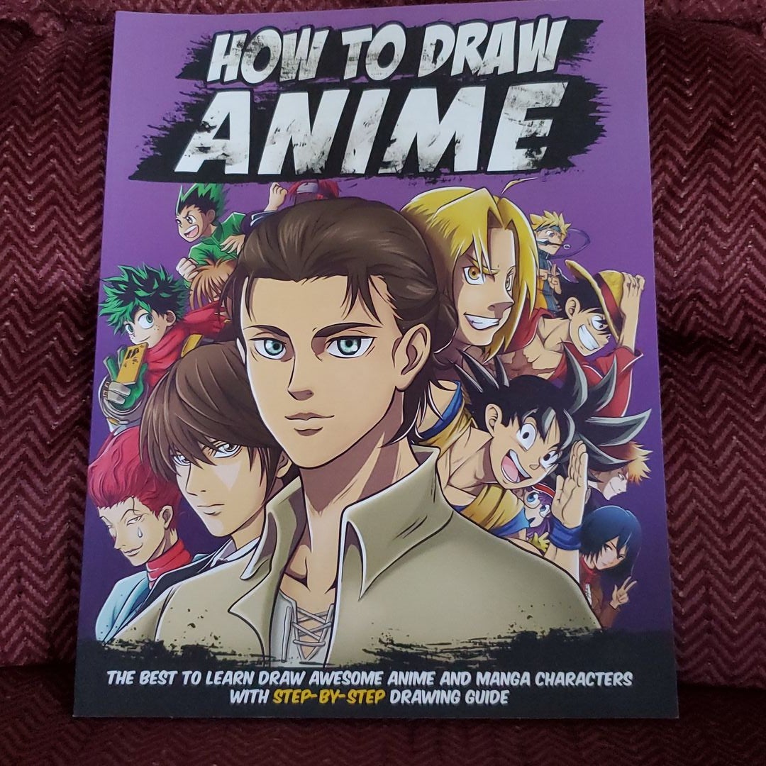 Anime drawing tutorial books