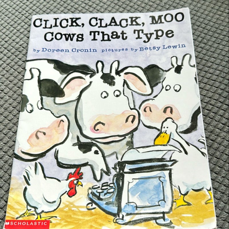 Click, Clack, Moo: cows that type