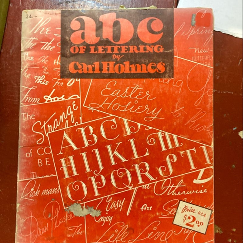 Abc of lettering