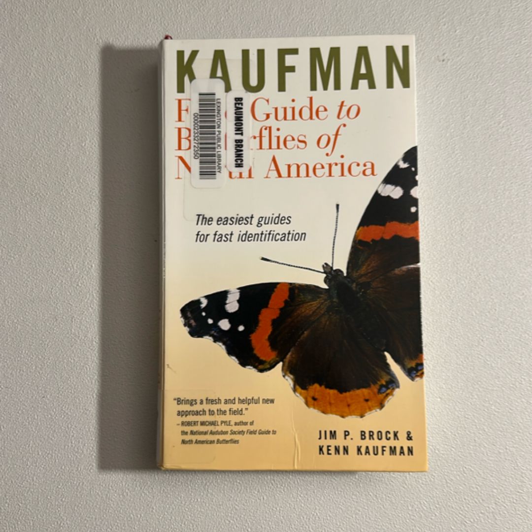 Kaufman Field Guide to Butterflies of North America