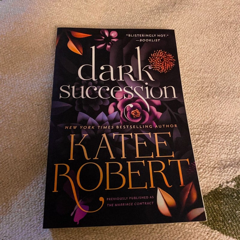 Dark Succession (previously Published As the Marriage Contract)