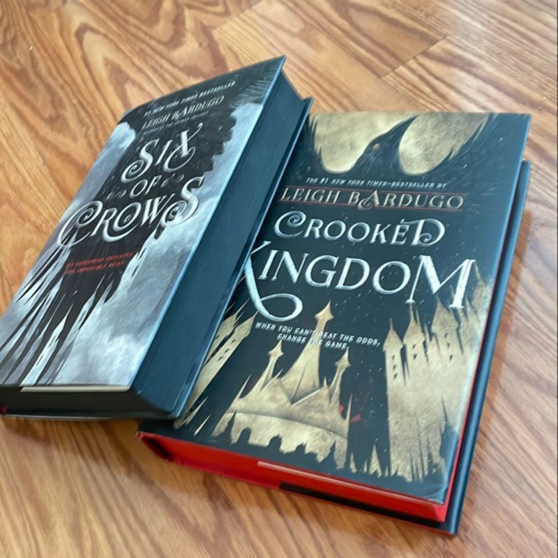 Six of Crows & Crooked Kingdom *SPRAYED EDGES* 