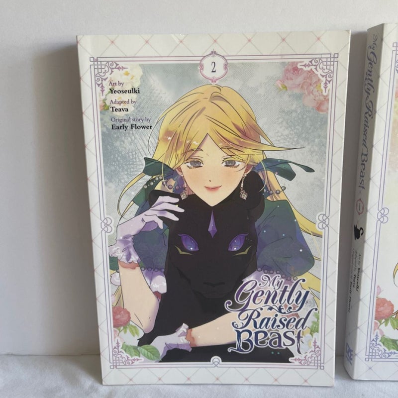 My Gently Raised Beast Vol 1~2 Manga