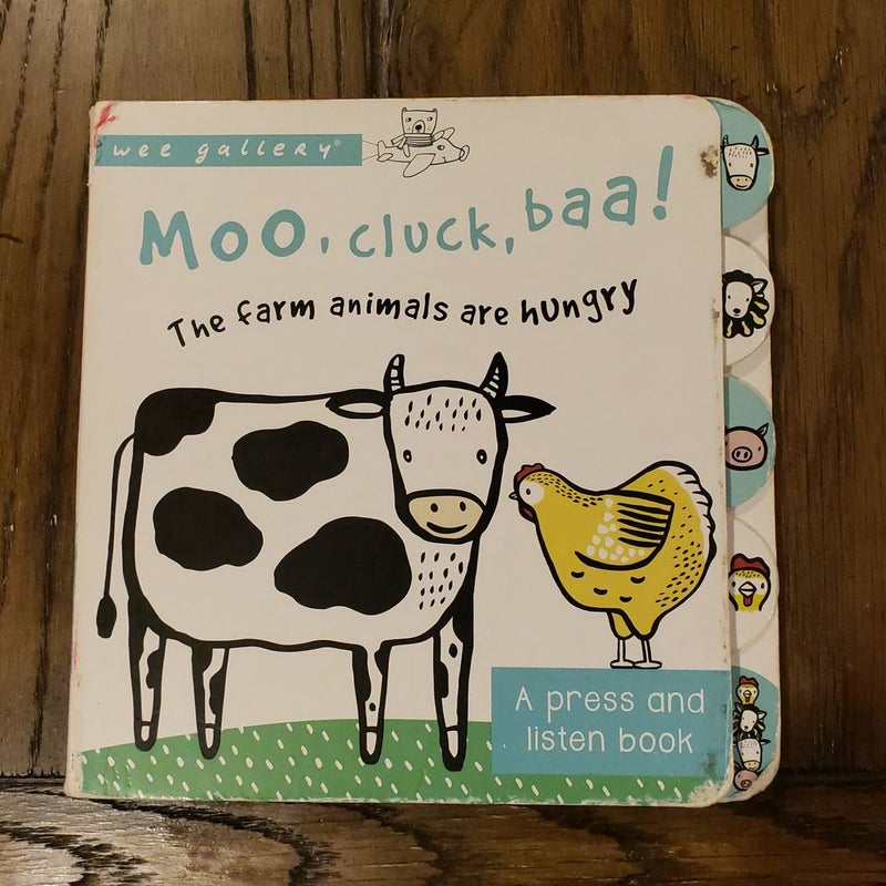 Moo, cluck, baa! The farm animals are hungry