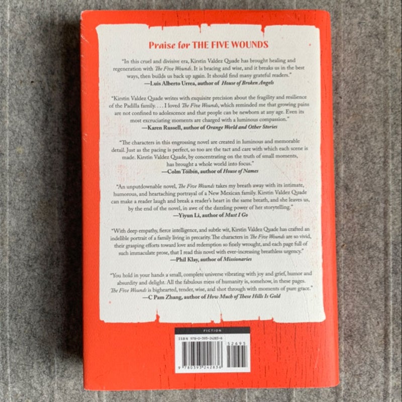 The Five Wounds by Kirstin Valdez Quade, Hardcover | Pangobooks