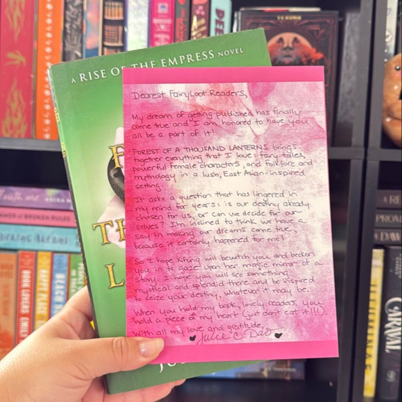 Forest of a Thousand Lanterns (Fairyloot Edition with Signed Bookplate)