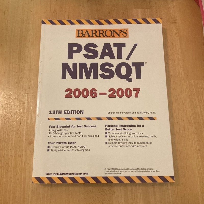Barron's PSAT/NMSQT Prep