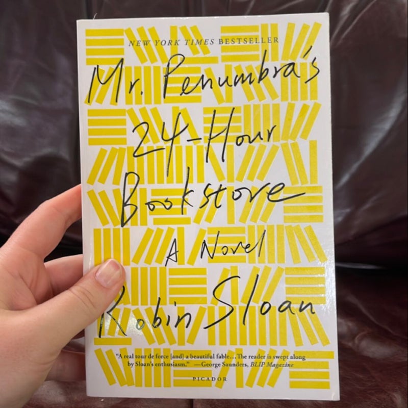 Mr. Penumbra's 24-Hour Bookstore