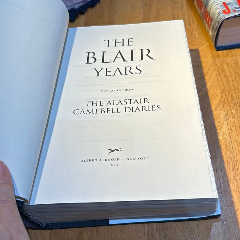 First US Ed * The Blair Years