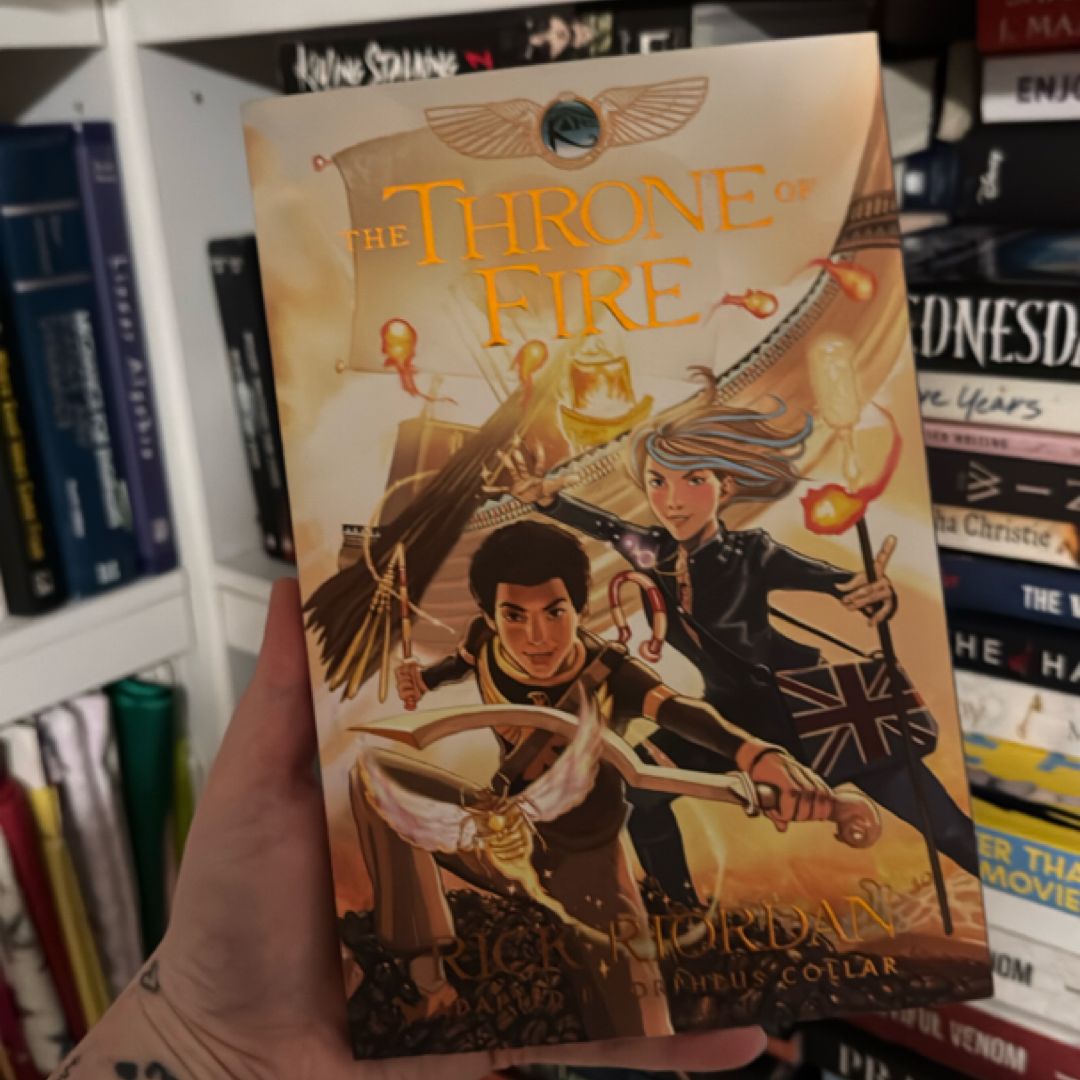 Kane Chronicles, the, Book Two the Throne of Fire: the Graphic Novel (the Kane Chronicles, Book Two)