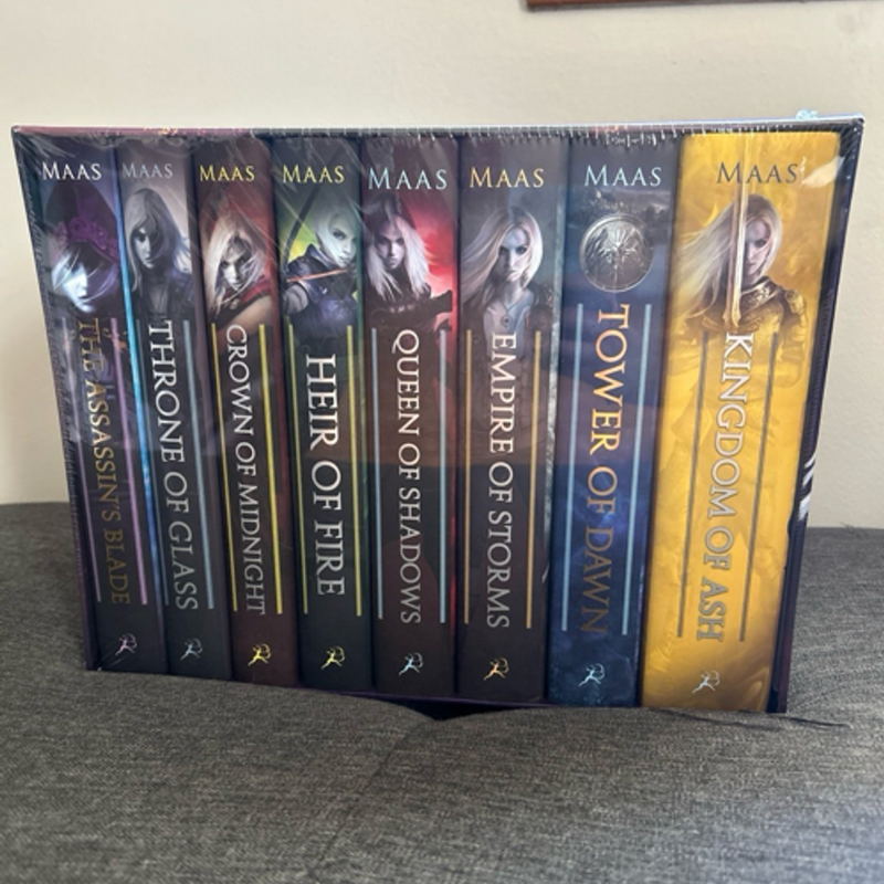 Throne of Glass Box Set HARDCOVER OOP