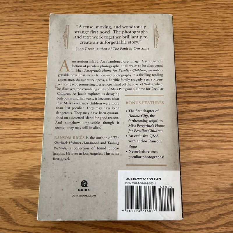Miss Peregrine's Home for Peculiar Children