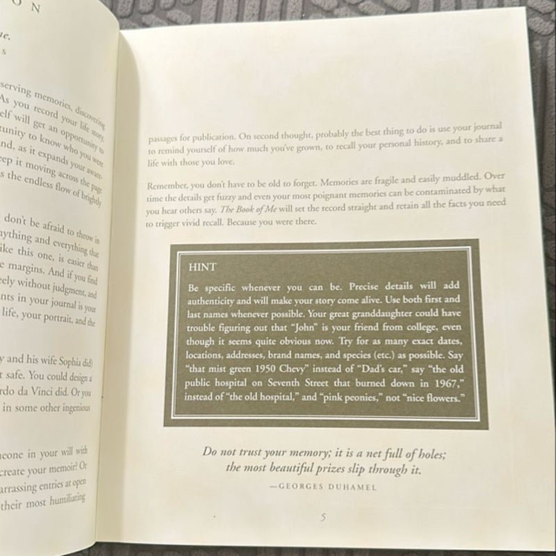 The Book of Me