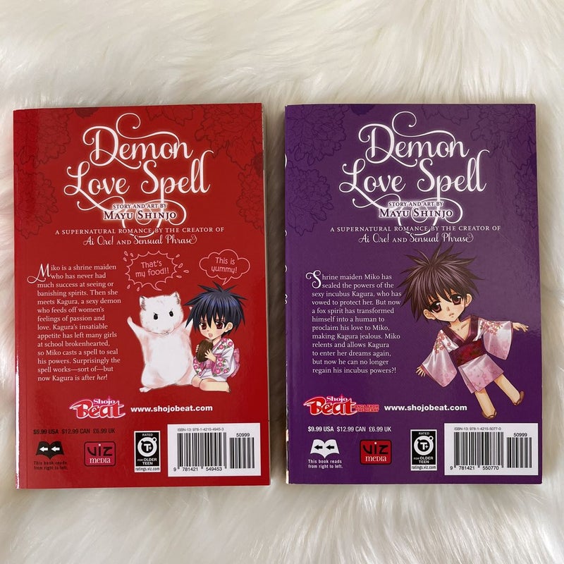 Demon Love Spell manga set