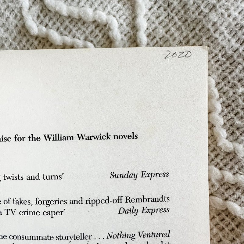 Hidden in Plain Sight: William Warwick Book 2