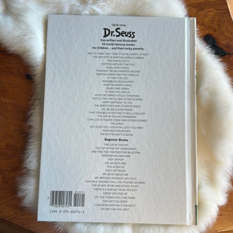 Dr. Seuss's Sleep Book