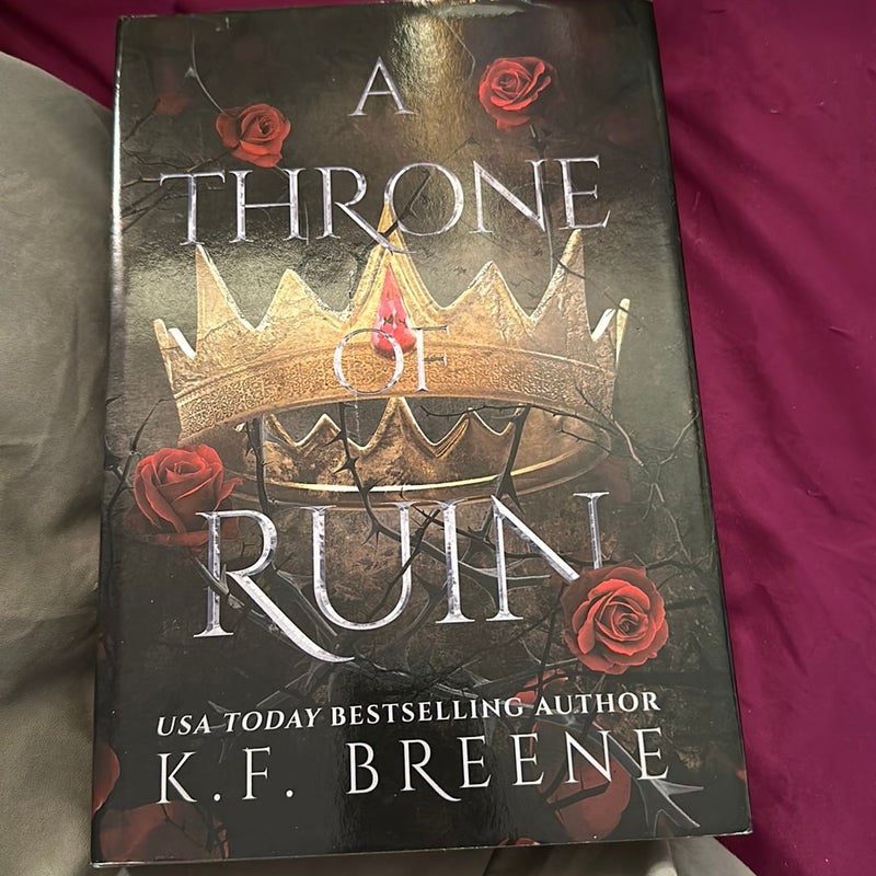 A Throne of Ruin by K. F. Breene, Hardcover | Pangobooks