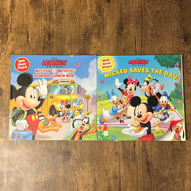 Mickey & Friends Bundle (2 Flap Books)