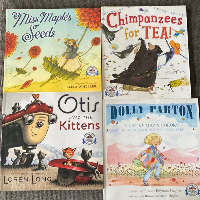 Bundle of 4 Imagination Library Children’s books
