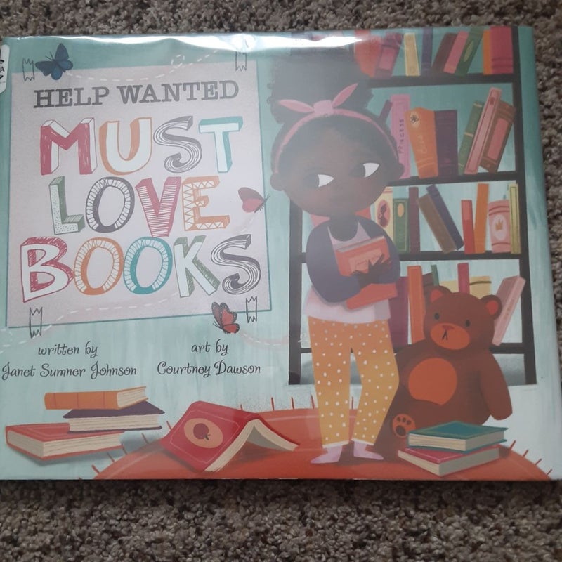 Help Wanted, Must Love Books