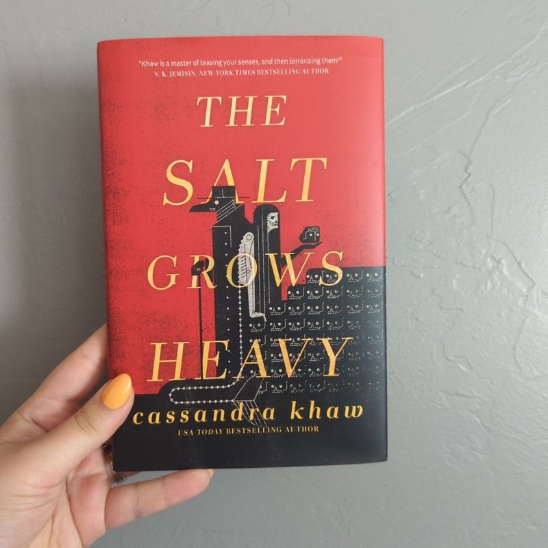 The Salt Grows Heavy (with signed bookplate)