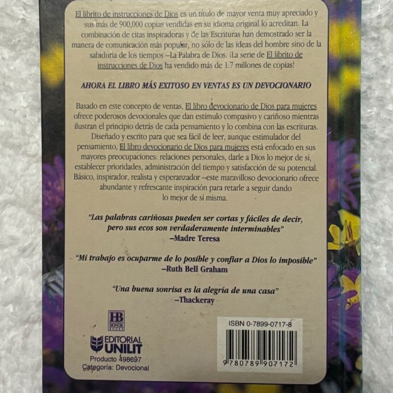 El Libro Devocionario De Dios Para Mujeres